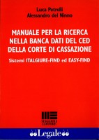 Manuale per la ricerca nella banca dati del CED della Suprema Corte di Cassazione